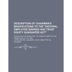  to the National Employee Savings and Trust Equity Guarantee Act 