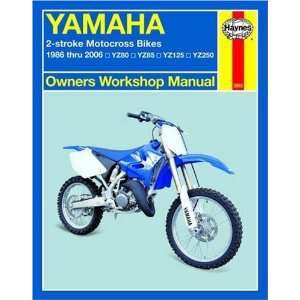   YZ125, YZ250 (Owners Workshop Man [Paperback] Alan Ahlstrand Books