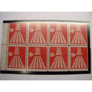   , Fifty Star Runway, S# C72b, Booklet Pane of 8 10 Cent Stamps, MNH