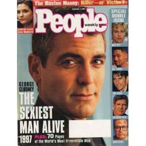   17, 1997 GEORGE CLOONEY THE SEXEST MAN ALIVE COVER VARIOUS Books