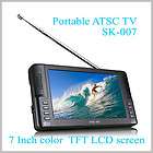 Sunkey New SK 007,7 inch Portable Digital ATSC TV,HDTV,NTIA approve 