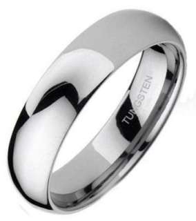 Tungsten Carbide Classic Wedding Ring Band 5mm Comfort Fit Size 5.5