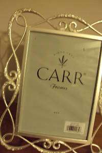 CARR FRAMES SILVER COLOR METAL PICTURE PHOTO FRAME 5X7  
