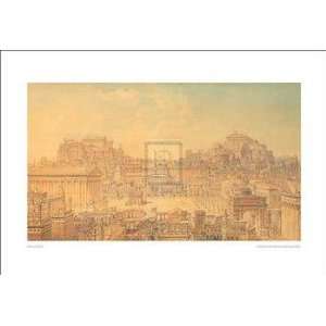  C. Cockerell   Tribute To the Architecture of Rome Size 39 