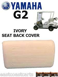 Yamaha G2 Golf Cart IVORY Seat BACK Cover J55 K841G ( 