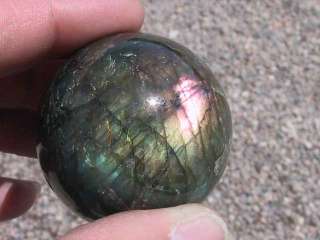 Labradorite Crystal Sphere (60mm) 2.4 HIGH FLASH FIRE  
