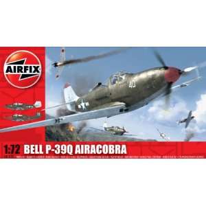   72 Scale Bell P 39Q Airacobra Military Aircraft Classic Kit Series 1