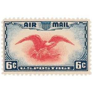 #C23   1938 6c Airmail Eagle Postage Stamps Plate Block 
