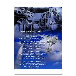  NEW Historic Airmans Creed Military Large Poster by 