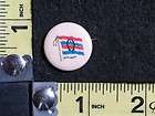 Vintage 1896 Dutch Indies Flag Pinback Pin / Button Label Horace 