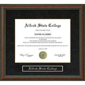  Alfred State College Diploma Frame