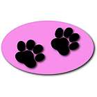 Paw Prints Pets Pet Lover Dog Cat Pink car bumper sticker decal 5