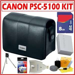 com Canon PSC 5100 Semi Hard Leather Case for the PowerShot G10 & G11 