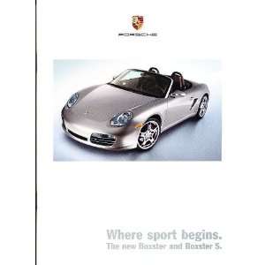  2005 Porsche Boxster and S Original Sales Brochure 