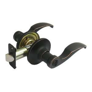  Gatehouse Aged Bronze Privacy Door Lever LAX701B