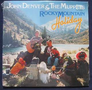 John Denver & The Muppets Rocky Mountain Holiday LP  