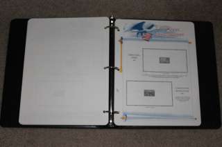 WHITE ACE ~ Beautiful Binder W slipcase With New Plate Block Pages 