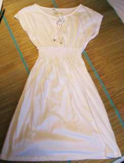 ENERGIE JUNIORS WHITE CASUAL DRESS SIZE LARGE  