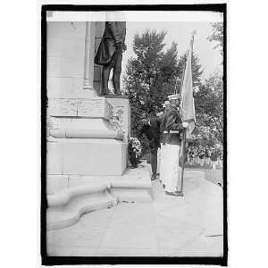  Photo Sec. Curtis D. Wilbur at Jno. Paul Jones Statue, 7/5 