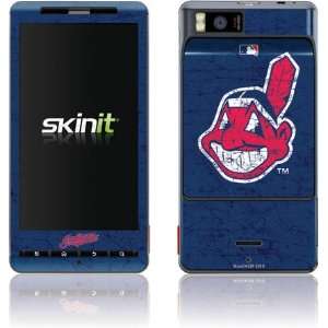  Cleveland Indians   Solid Distressed skin for Motorola 