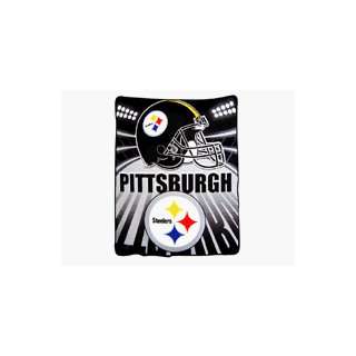   Steelers Light Weight Fleece Throw Blanket