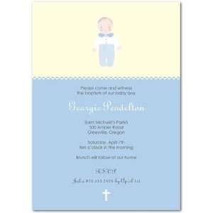 Baptism, Christening Invitations   Little Boy By Meri Meri 