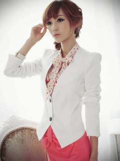   Suits Cardigan Blazer Jackets Outerwear Coats Lining White  