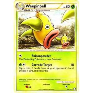  Pokemon   Weepinbell (53)   HS Triumphant Toys & Games