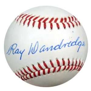  Ray Dandridge Autographed/Hand Signed AL Baseball PSA/DNA 