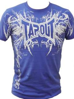   Darkside UFC MMA Cage fighter Tee New Mens Rich Royal Blue Rare Colour