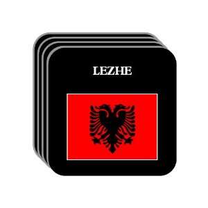  Albania   LEZHE Set of 4 Mini Mousepad Coasters 