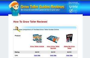 How To Grow Taller Turnkey Affiliate Website Script  