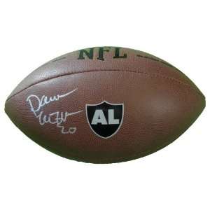  Oakland Raiders Darren McFadden Autographed Al Davis 