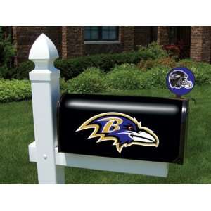  Baltimore Ravens   Mailbox Cover and Flag Kit Sports 