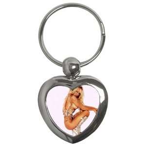  Pamela Anderson Key Chain (Heart)