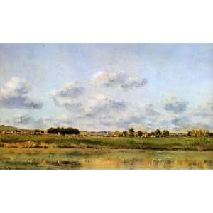   Daubigny   24 x 14 inches   Banks Of The Loing