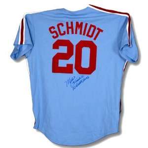  Mike Schmidt Philadelphia Phillies Autographed Jersey with 