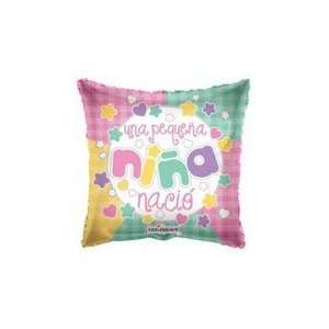   18 Una Pequena Nina Nacio Balloon   Mylar Balloon Foil Toys & Games