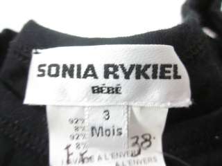 SONIA RYKIEL Baby Sleeveless Top Pants Sz 3m / 6m  