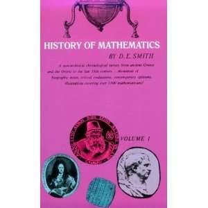   Vol. I (Dover Books on Mathematics) [Paperback] David E. Smith Books