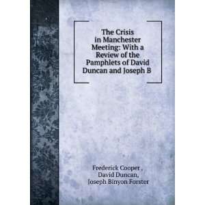  David Duncan, Joseph Binyon Forster Frederick Cooper  Books