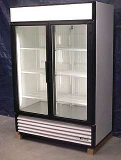 True Two Glass Door Freezer Merchandiser  