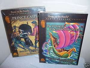 Prince Caspian + Voyage of Dawn Treader CD Narnia Lewis  