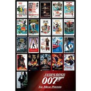  James Bond   Movie Poster Checklist