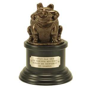  The Pigskin Collection Fantasy Football Trophy   Blackened 
