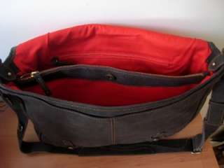   Amato florentine leather crossbody messenger Charleston satchel  