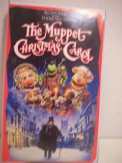 The Muppet Christmas Carol Childrens VHS Tape MUPPETS 717951729033 