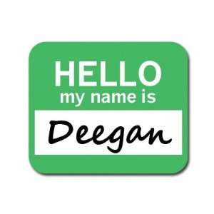  Deegan Hello My Name Is Mousepad Mouse Pad