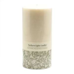   Lights Candles   Natural Palm Wax 3x6 Pillar   Toasted Vanilla Beauty