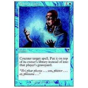    Magic the Gathering   Memory Lapse   Seventh Edition Toys & Games